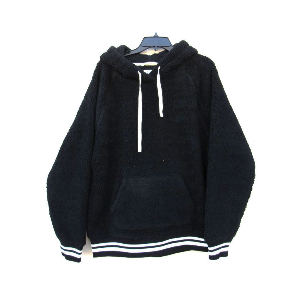 UGG MEN'S SAWYER PULLOVER SHERPA HOODIE SZ XL